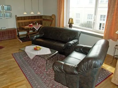 Wohnzimmer Villa Alexandra Whg. 14