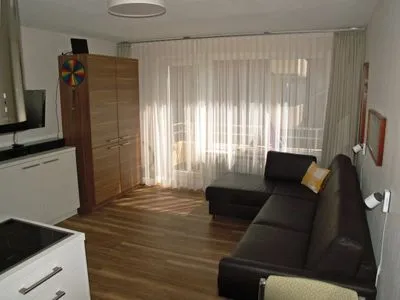 Wohnzimmer Dünenschlösschen Whg. 27