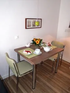Eßbereich Dünenschlösschen Whg. 27