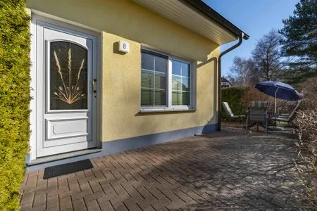 Aussenbereich mit Terrasse  Am Deich Haus 8