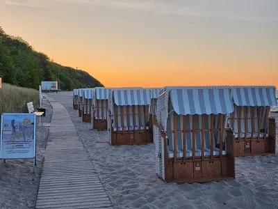 wohnungseigener Strandkorb April bis Oktober 26 Bernsteinquartier, Whg. 04.40 "Küstenzauber"