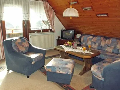 Wohnzimmer Haus Huber Backbord Whg. 01