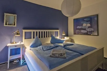 Schlafzimmer Am alten Leuchtfeuer Whg. 14