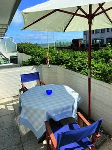Balkonblick Strandvilla Marina Whg. 05
