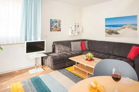 Wohnzimmer Strandvilla Marina Whg. 19