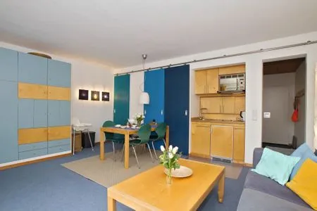 Wohnzimmer Haus Mellum Whg. 06 Leuchtfeuer