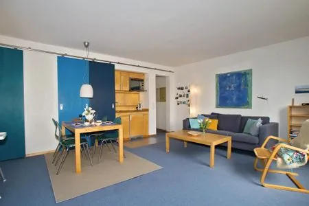 Wohnzimmer Haus Mellum Whg. 06 Leuchtfeuer