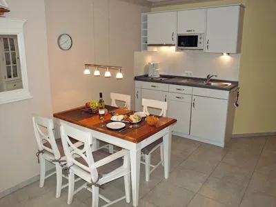 offene Küche zum Wohnzimmer Villa Rossini Whg. 03
