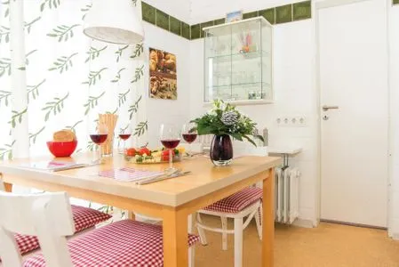 Wohnzimmer Haus Klippersteven Whg. 08 Seestern