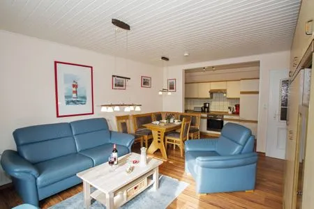 Wohnzimmer Haus Südwind Whg. 04