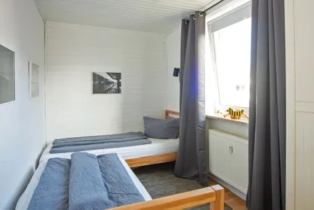 Schlafzimmer Haus Klippersteven  Whg. 14 Lüttje Kajüte