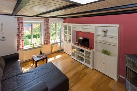 Wohnzimmer Haus Möller Whg. 04 Seewiefken