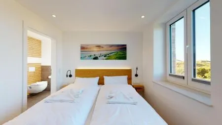 Schlafzimmer Kapitänshaus Thule - Ankerplatz