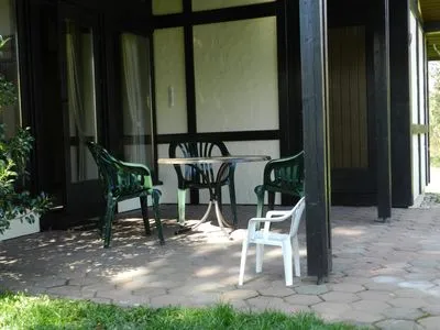 Terrasse Ferienhaus  Urlaubsfreude