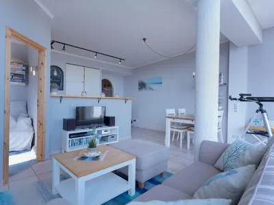 Wohnzimmer Ferienwohnung Penthuus