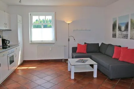 Überblick Wohn- und Kochbereich Zum Leuchtturm Wohnung 7
