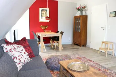 Wohn- und Essenbereich Zum Leuchtturm Wohnung 9