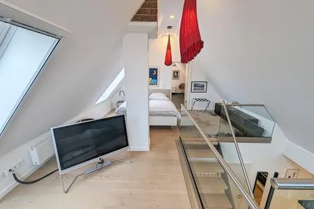 großer Flachbildschirm (Sat-TV) Haus Gretchen Galerie