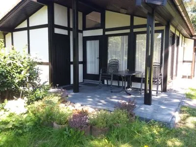 Terrasse Ferienhaus  Krappennest