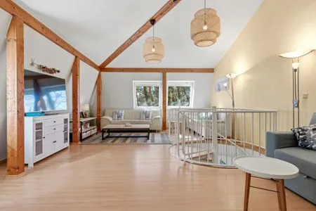 Wohnzimmer Haus Berlin, Whg. Muschel Maisonette