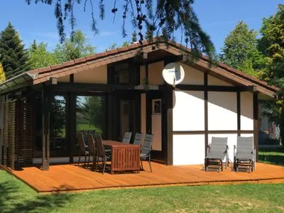 Terrasse Ferienhaus  Happy Family