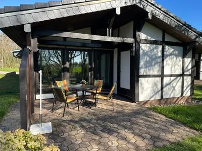 Terrasse Ferienhaus Gartenglück