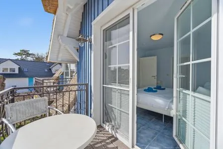 Balkon vom Schlafzimmer  de Obendtied - Wohnung 4