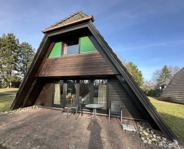 Terrasse Ferienhaus  Winterruhe