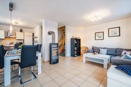 Wohnzimmer Ferienhaus Möwennest