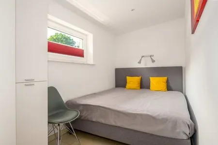 Schlafzimmer Ferienwohnung Krebssee Idyll 2