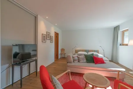 Schlafzimmer Chesa Piol Studio