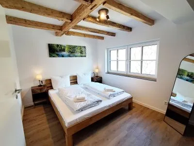 Schlafzimmer Bergblick