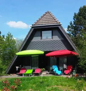 Terrasse Ferienhaus  Im Abendrot