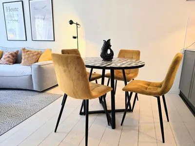 Wohnzimmer Lieblingssuite am Strand