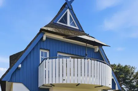 Blick auf den Balkon  Rosenberg-Siedlung 21a/2