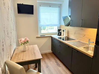 Küche / Küchenzeile Ferienwohnung Kleiner Seelöwe