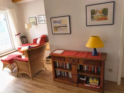 Blick in den Wohnbereich  Wohnung Giesen