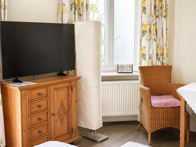 Schlafzimmer Strandvilla Seepferdchen App. 2