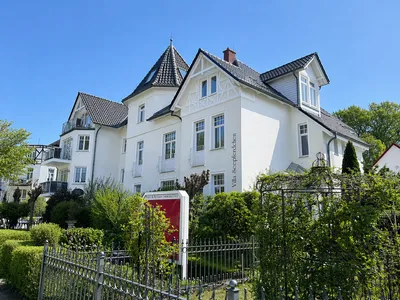 Hauptansicht Strandvilla Seepferdchen App. 3