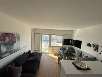 Wohnzimmer Ferienwohnung im Haus Nordland App 105
