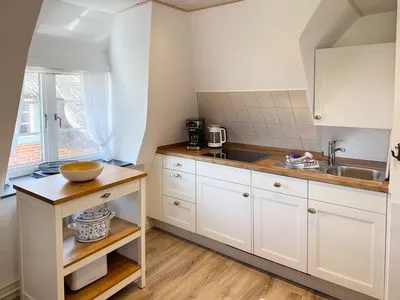 Küche / Küchenzeile Haus Frisia Ferienwohnung Frisia 5