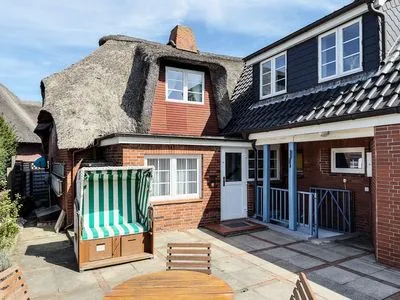 Terrasse Haus Frisia Ferienwohnung Frisia 4