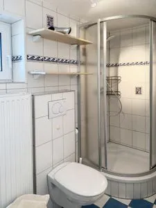 Badezimmer Haus Frisia Ferienwohnung Frisia 3