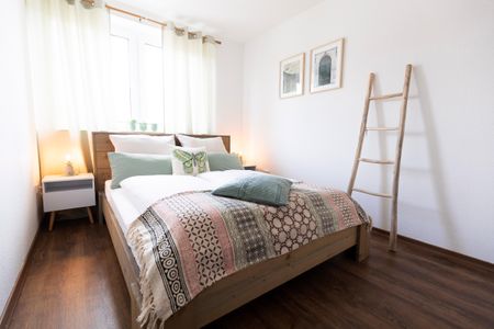 Schlafzimmer, Penthouse Peterstraße, Bad Zwischenahn