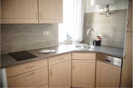 Küche / Küchenzeile Ferienbungalow Malebisa