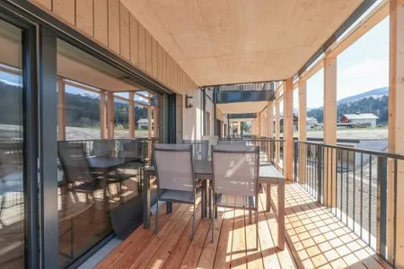 Balkon mit Sitzgelegenheit Mountain Lodge by Alpenidyll Apartments