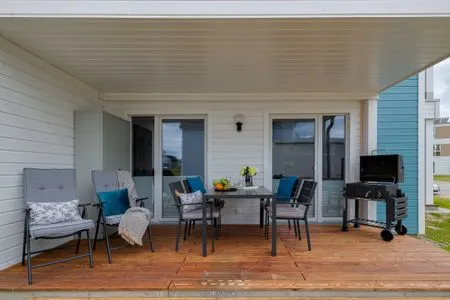 Terrasse Ferienwohnung Zitroneninsel