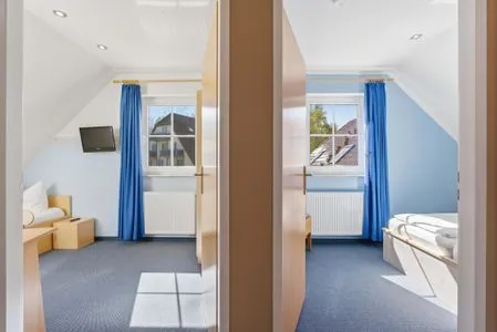 Blick auf die beiden Schlafzimmer Am Deich Am Deich Haus 24