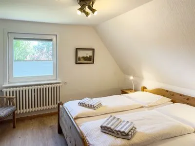 Schlafzimmer Haus *Üüs Aran* Ferienwohnung *Üüs Aran 1*