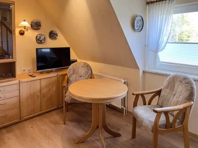 Wohnzimmer Haus *Üüs Aran* Ferienwohnung *Üüs Aran 6*